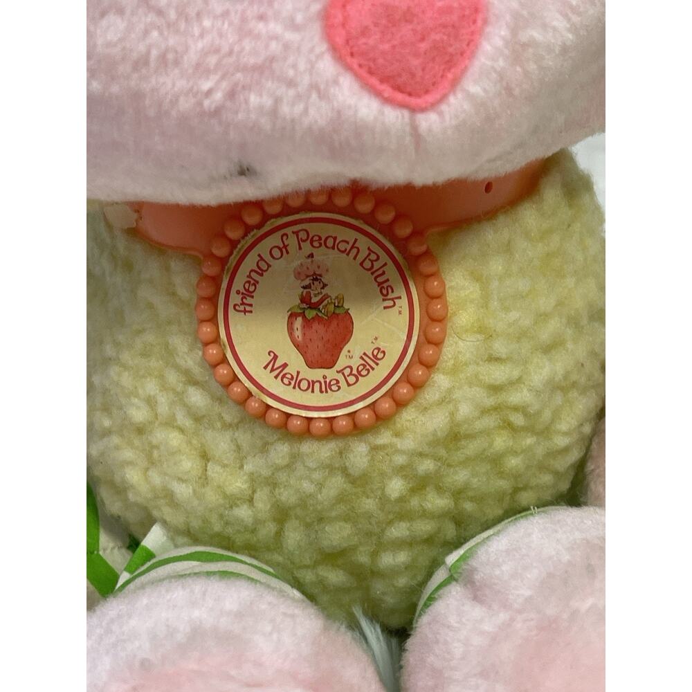 Strawberry Shortcake Melonie Belle Plush Lamb Peach - Picture 4 of 7
